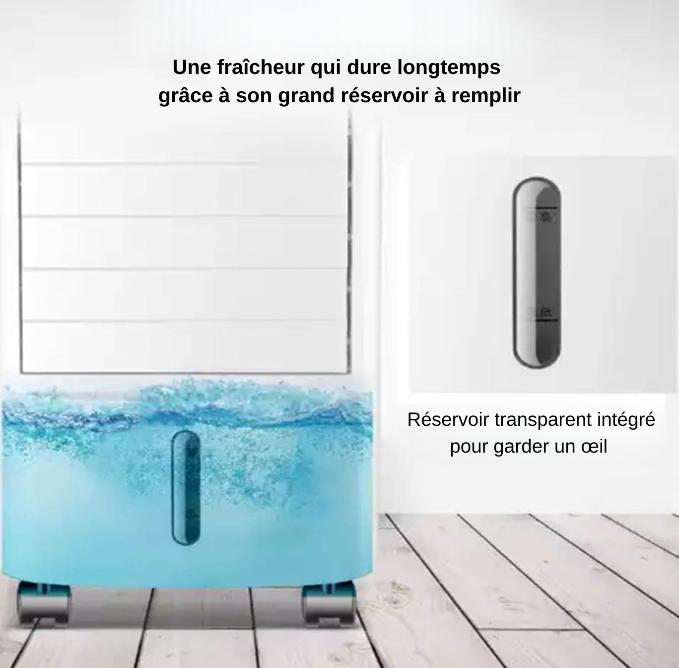 Climatiseur Refroidisseur 3,5L – Brumisateur d’Air Silencieux