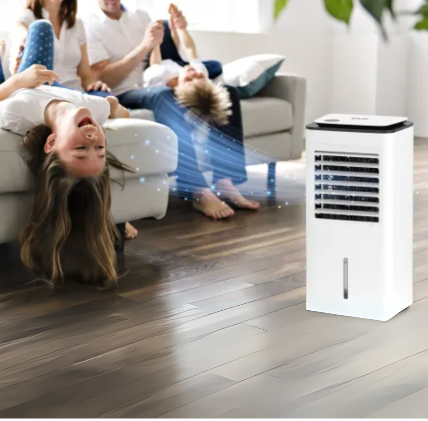 Climatiseur Refroidisseur 3,5L – Brumisateur d’Air Silencieux