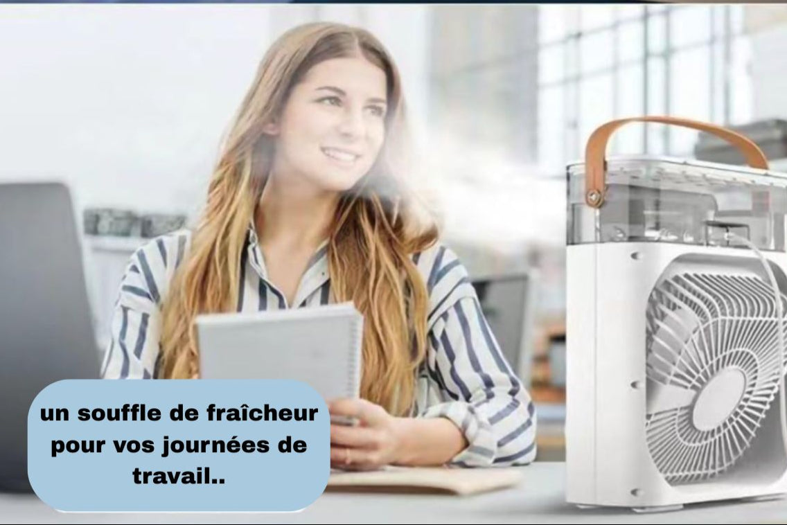 Ventilateur Brumisateur 3-en-1