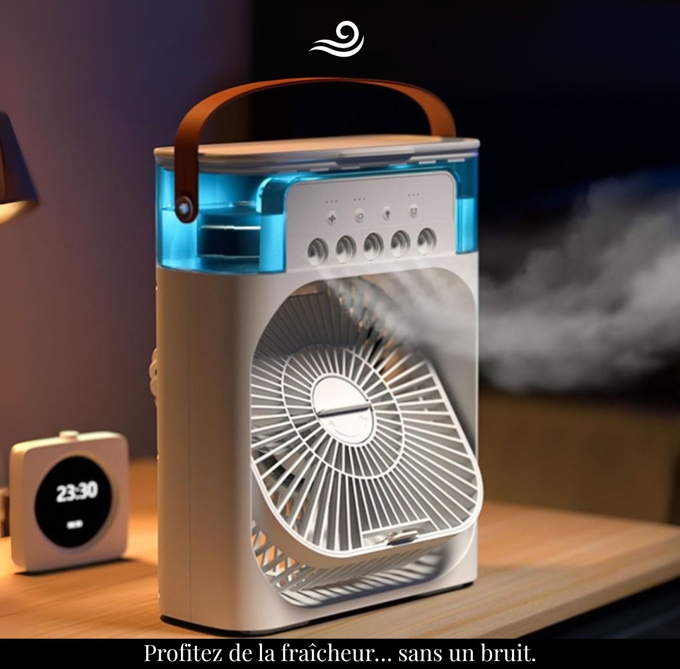 Ventilateur Brumisateur 3-en-1