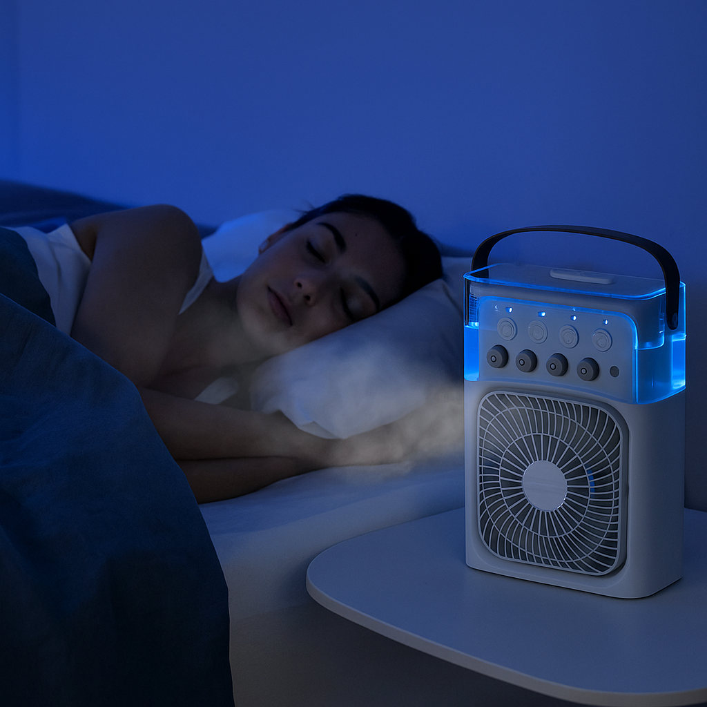 Ventilateur Brumisateur 3-en-1